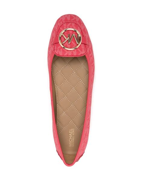 mocassin michael kors rose|Lillie Logo Moccasin .